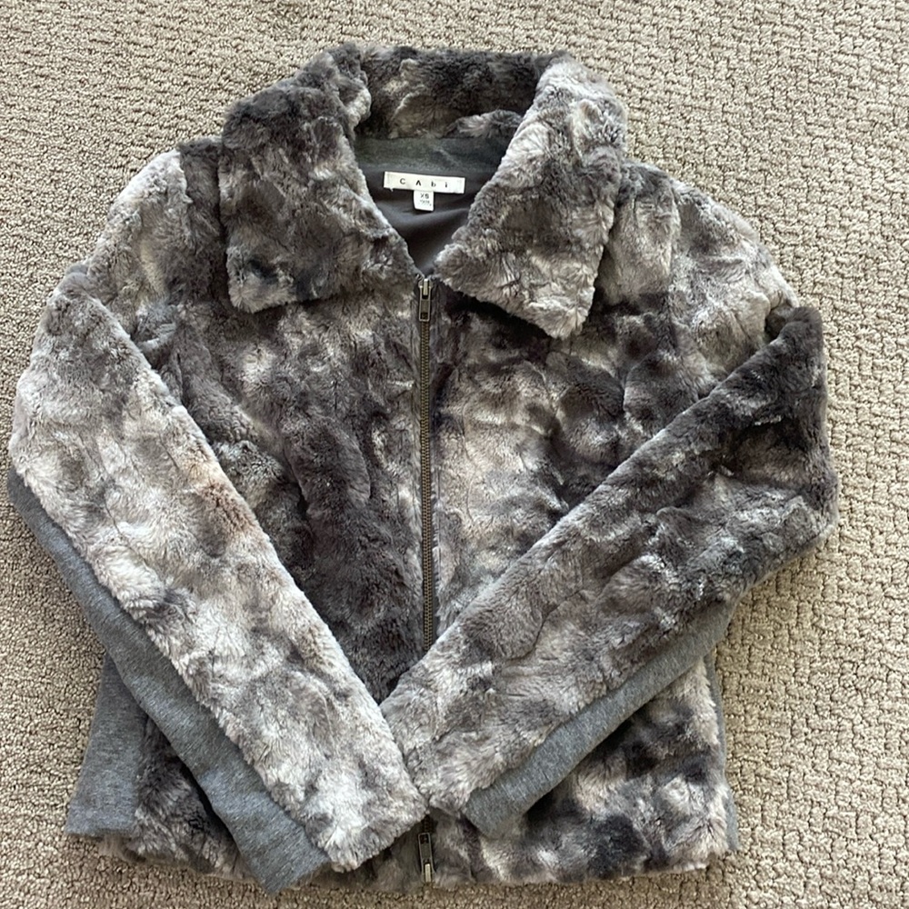 CAbi fluffy jacket